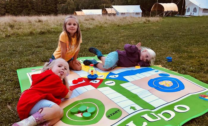 Play games in the wildflower meadows
